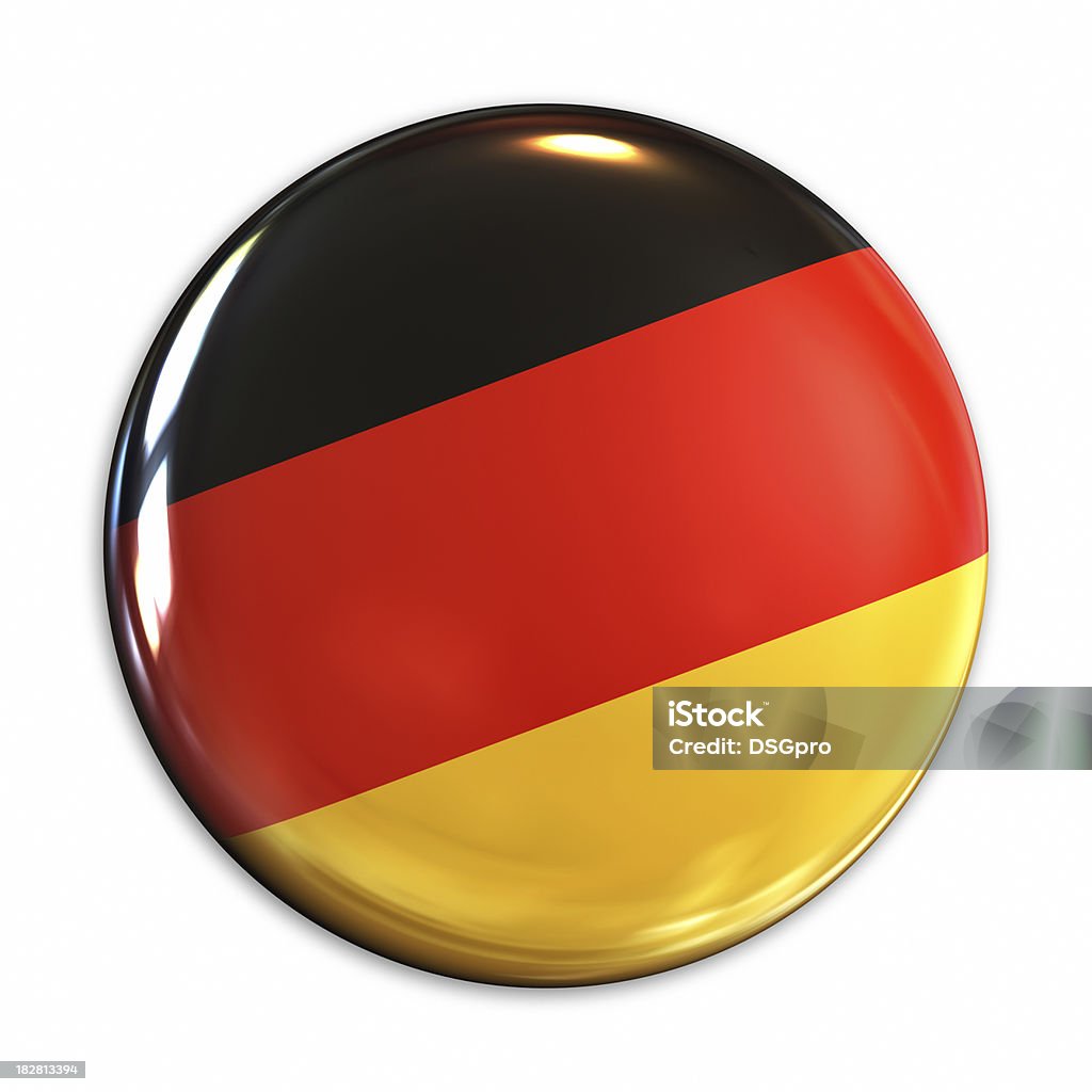 Bandeira Alemanha pin - Foto de stock de Alemanha royalty-free