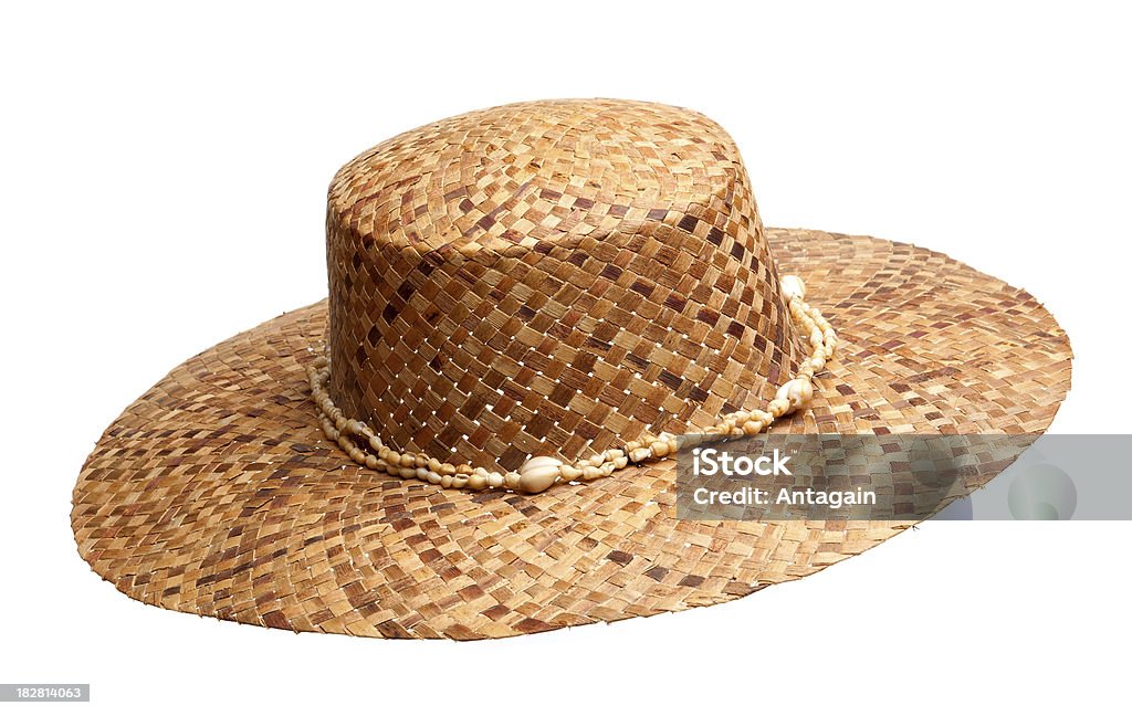 Cappello di paglia - Foto stock royalty-free di Cappello per il sole