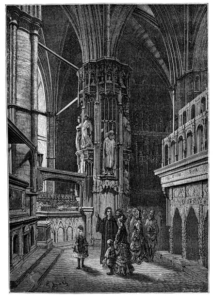 istock Victorian London - Round of the Abbey 182814366