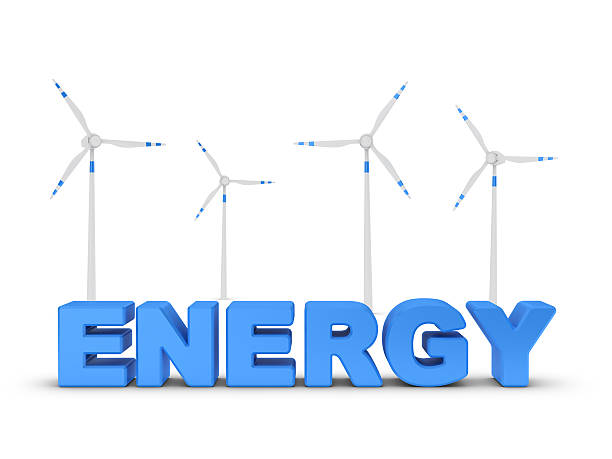 istock Wind Turbine and Word  Energy 182814374