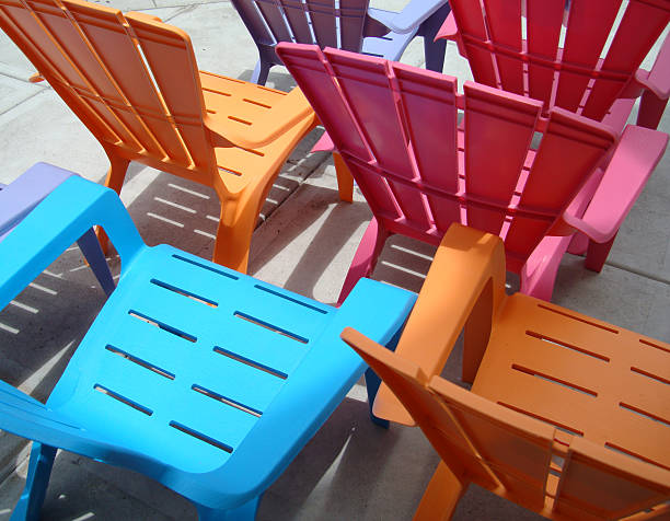 istock Vibrant Outdoor Chairs 182814478