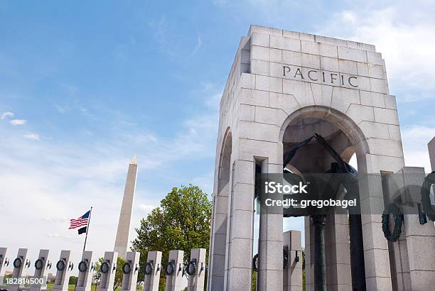 Pacific Arco Al Memoriale Della Seconda Guerra Mondiale A Washington Dc - Fotografie stock e altre immagini di National World War II Memorial