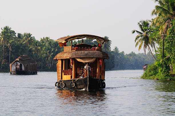 istock House boat, kerala, India 182814753