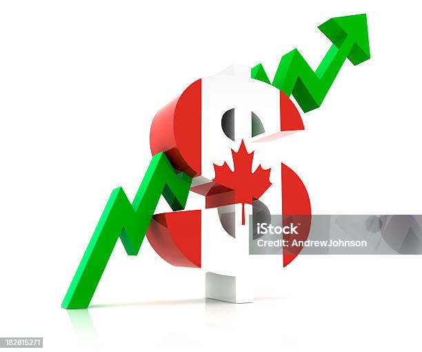 Kanadischer Dollarmarkt Stockfoto und mehr Bilder von Kanadischer Geldschein - Kanadischer Geldschein, Dollarsymbol, Dreidimensional