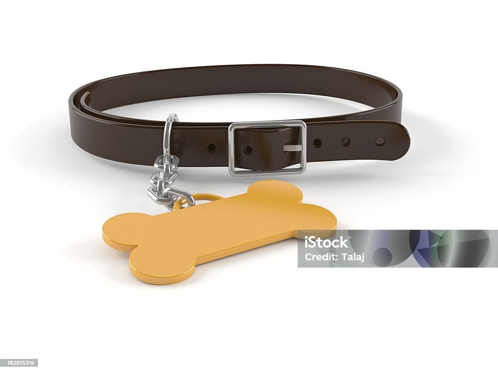 Pet-collar Pet-collar isolated on white background Cut Out Stock Photo