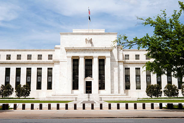 istock Federal reserve building in Washington DC 182815638