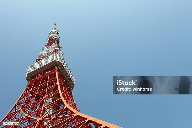 Башня Токио — стоковые фотографии и другие картинки Азия - Азия, Архитектура, Архитектурный элемент