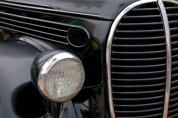 istock Weathered and Faded old Vintage Car 182816213