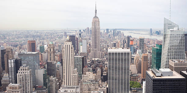 istock New York aerial view. 182816527