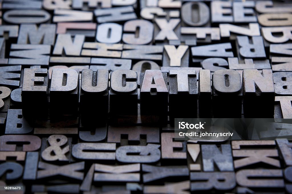 La educación. - Foto de stock de Bloque - Forma libre de derechos