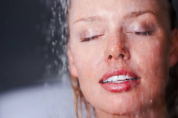 istock Attractive young woman enjoying a bath with eyes closed 182817298