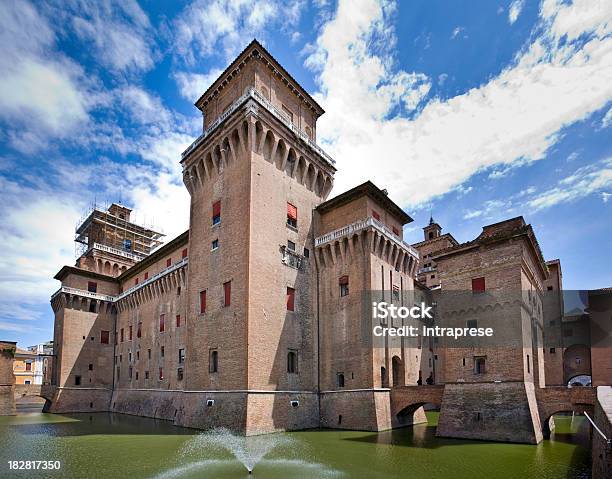 Castelo Dos Este - Fotografias de stock e mais imagens de Ferrara - Ferrara, Itália, Castelo