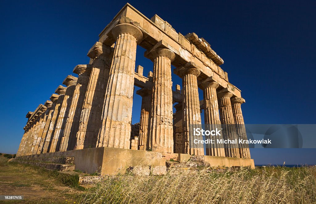 Griechischer Tempel - Lizenzfrei Alt Stock-Foto
