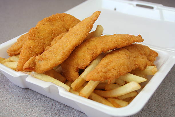 istock Chicken Fingers & French Fries 182817607