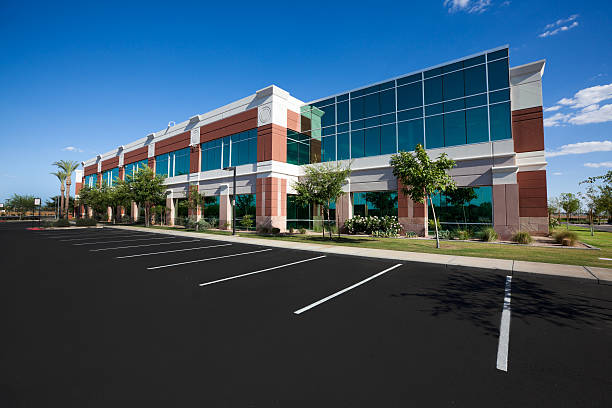 istock Architectural design of a commercial establishment  182818151