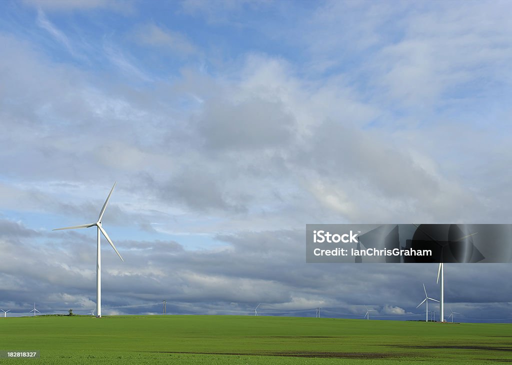 Wind Farm - Foto de stock de Aerogenerador libre de derechos