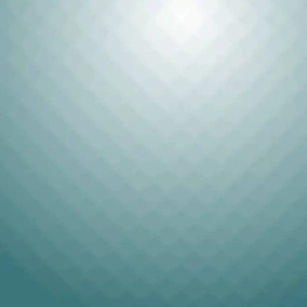 Vector illustration of Teal geometric background with light gradient.