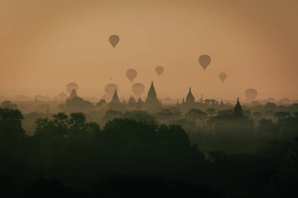 istock Morning in Bangan, Myanmar. 1828197767