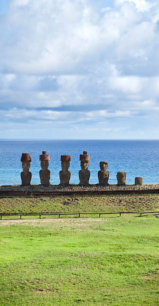 istock Moai at Anakena Beach on Easter Island Chile 182819917