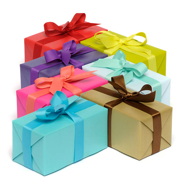istock Colourful gifts 182819958