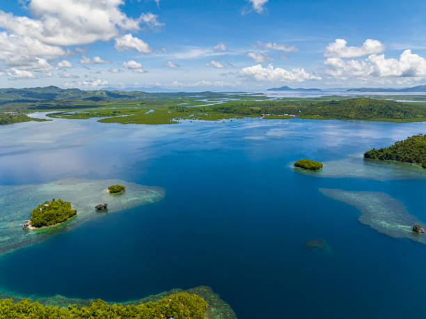 istock Tinago Islands with lagoons. Philippines. 1828201707