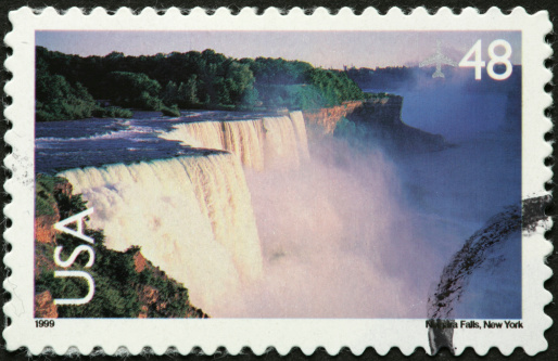 Niagara Falls postage stamp