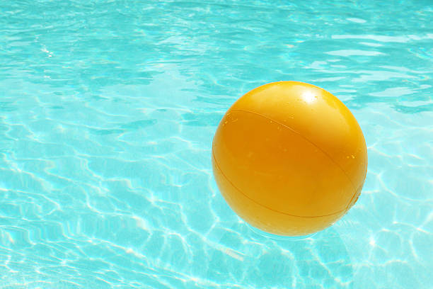 beach ball - upperdeck view fotos stock-fotos und bilder