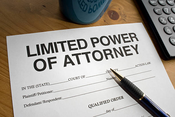 istock Limited Power of Attorney 182820867