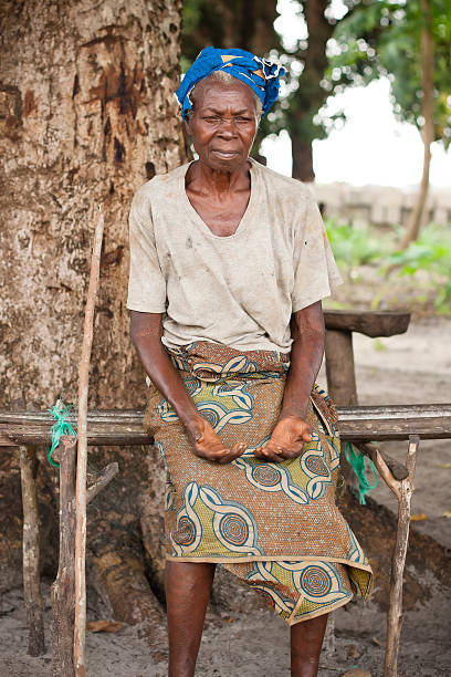 istock Elderly African Woman 182821074