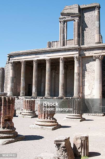 Basilicarovine Di Pompei - Fotografie stock e altre immagini di Antico - Condizione - Antico - Condizione, Archeologia, Architettura