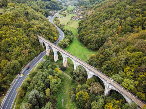 istock Scenic road, Romania 1828221085