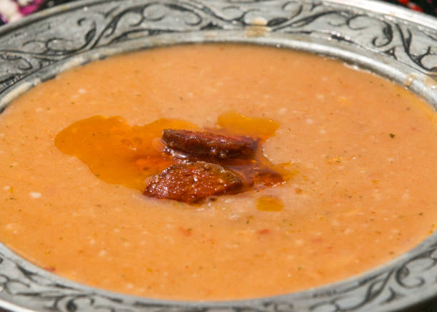 istock Tarhana Soup with Sucuk 1828222125