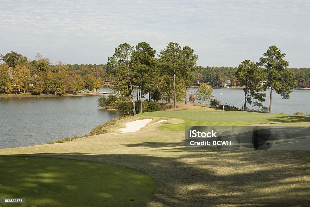 Grandes eaux parcours de Golf du Reynolds Plantation - Photo de Géorgie - Etats-Unis libre de droits