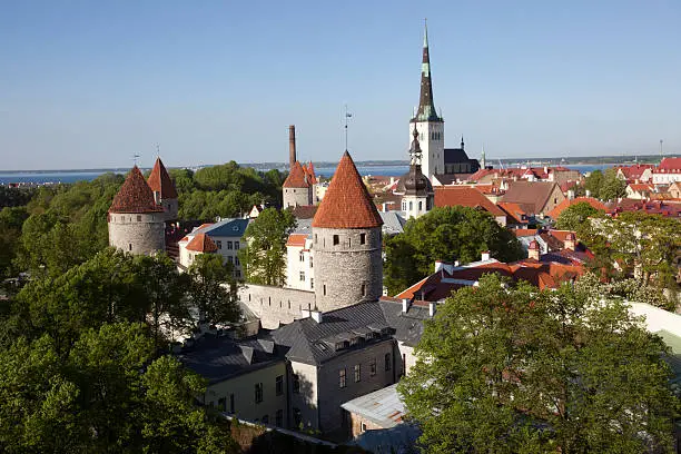 City-wall of Tallinn - Estonia - Europe