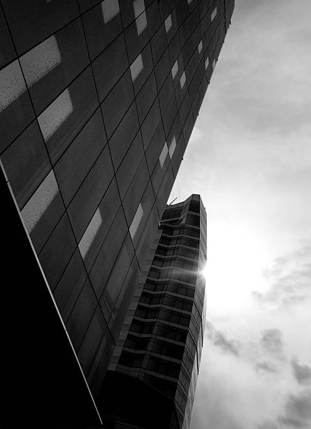 istock New York Architecture Black and White Series: Modern Building 182823272