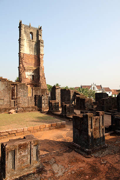 istock Church of St Augustine Ruins in Goa 182823524