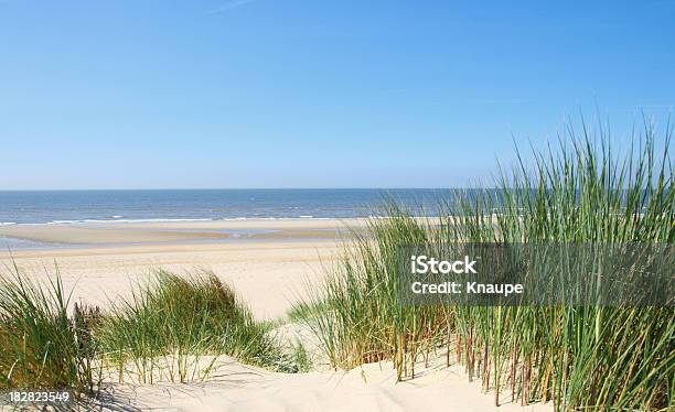 Foto de Vista Para O Mar De Dunas De Areia E Grama e mais fotos de stock de Duna - Duna, Grama, Mar