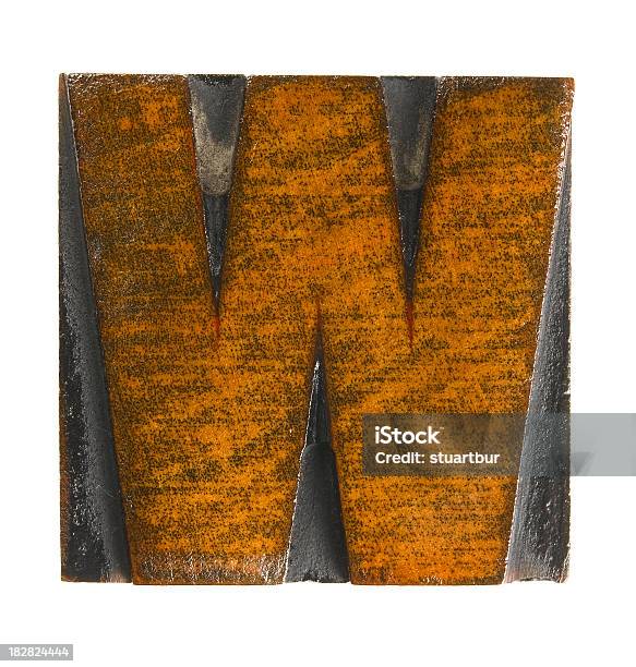 Woodwn Letter W Stock Photo - Download Image Now - Art, Arts Culture and Entertainment, Cut Out