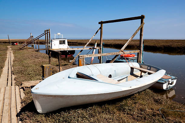 istock Boats at Thornham, Norfolk 182825440