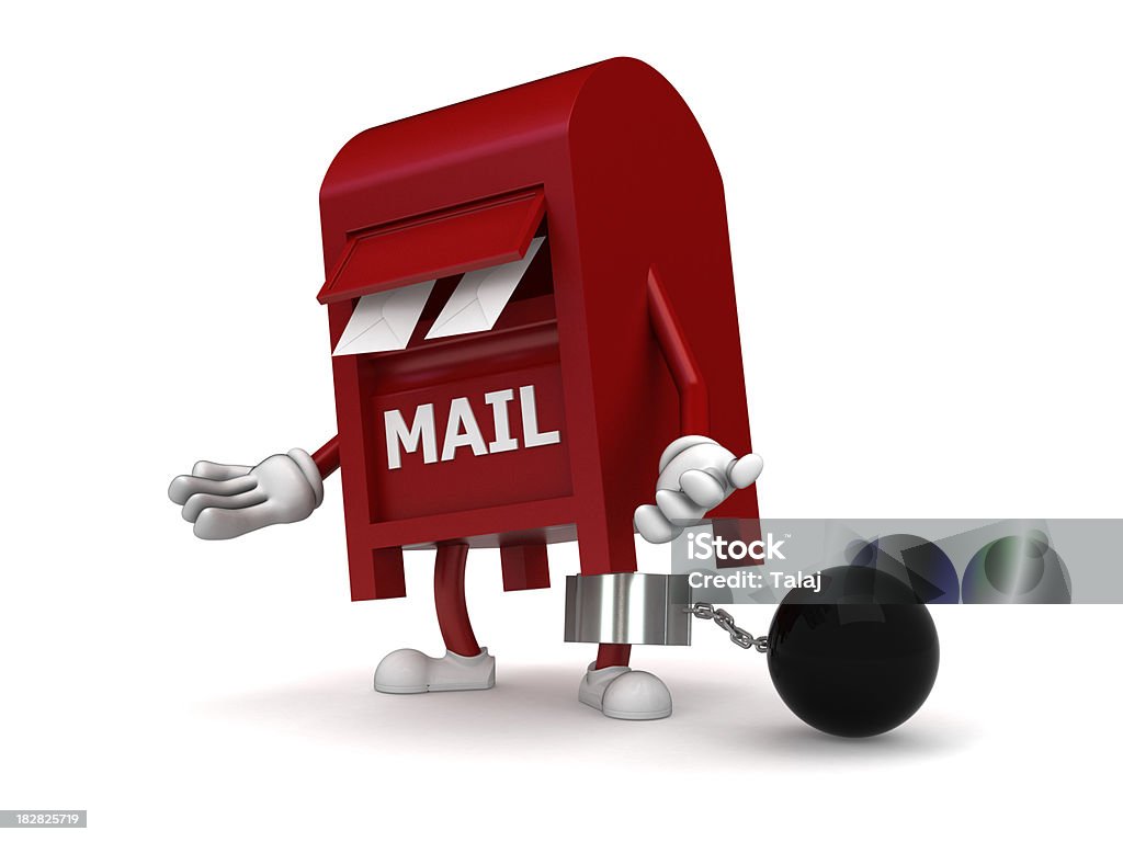 Mailbox mailbox 3d concept Cartoon Stock Photo