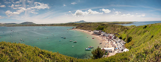 Horse shoe bay and blue sky