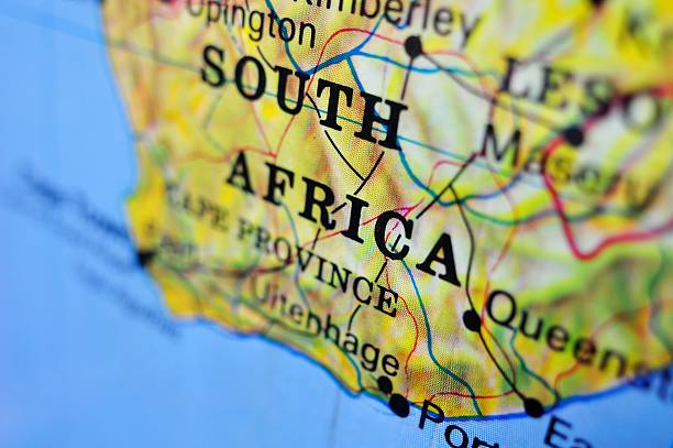 istock South Africa country map 182826903