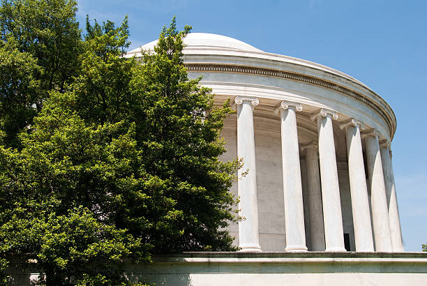 istock Side view of Thomas Jefferson Memorial in Washington DC 182827330