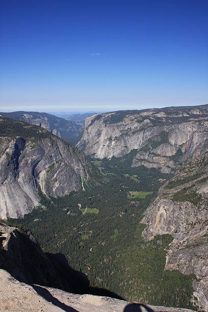 Yosemite Valley - Vertical Composition stock photo