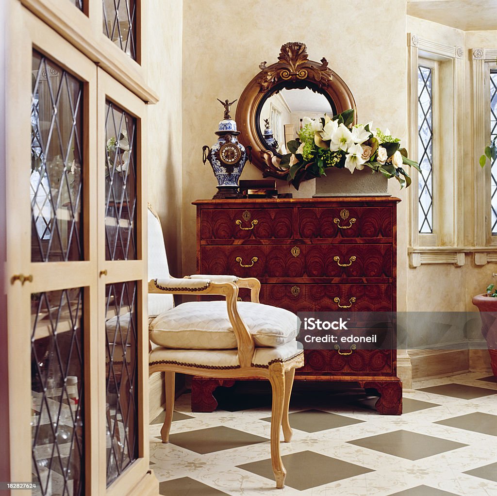 Clássica interior de Casa - Royalty-free Cómoda Foto de stock