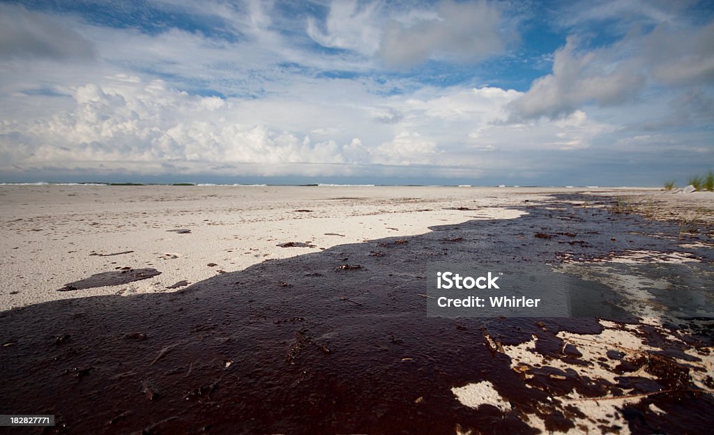 El derrame de petróleo en el Golfo - Foto de stock de Derrame de petróleo libre de derechos