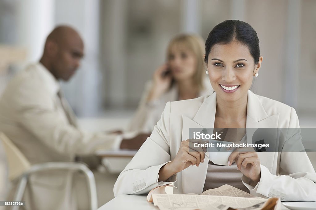 Mulher de Negócios asiático com uma hora de almoço - Royalty-free Adulto Foto de stock