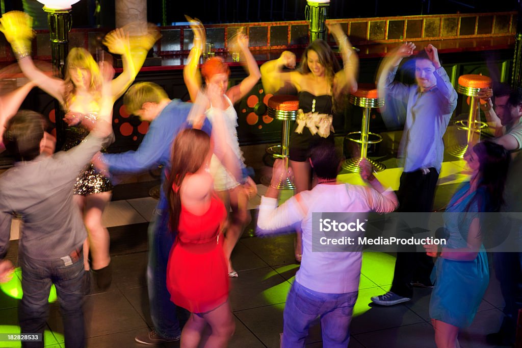 Desfoque de Movimento discoteca - Foto de stock de Adulto royalty-free