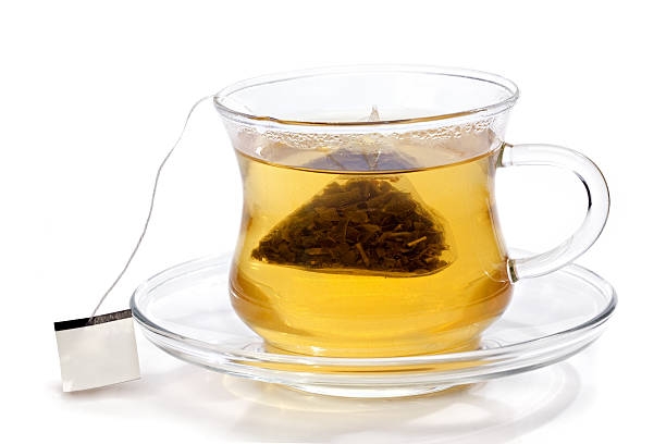istock Cup of green tea 182828590