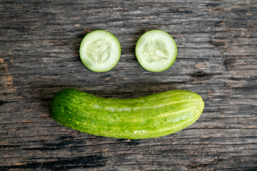 Eat cucumbers for a healthy, detoxifying diet.